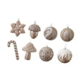 thumbnail image 3 of Adornos colgantes para de Navidad, adornos de espuma para decoración del hogar, colgantes de Navidad para interiores, adornos navideños para Estilo F, 3 of 8