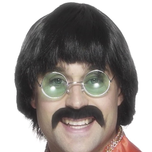 Smiffys Perruque et Moustache 70s Mersey