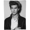 thumbnail image 2 of Andrew Garfield Blanket Bedding Fleece Blanket Soft Throw Blankets Lightweight Anti-Static Blanket - 3 Sizes, 2 of 5
