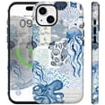 thumbnail image 1 of Funda de teléfono Ceckooty para iPhone 13 Blue Ocean Collage Magsafe, 1 of 7