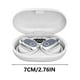 thumbnail image 4 of Auriculares Bluetooth sobre la oreja con cancelación de ruido | Auriculares inalámbricos con pantalla LCD | Reducción activa de ruido | Duración prolongada de la batería | Sonido claro | 1 Par, 4 of 5