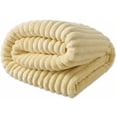 thumbnail image 2 of Emotional Support Blanket Yellow, Security Blanket, Calming Dog Blanket, Rabbit Hair Plush, Designed for Pets, Soft and Comfortable for Indoors Sofa, Kennel&nbsp;(Cream,100*150cm), 2 of 8