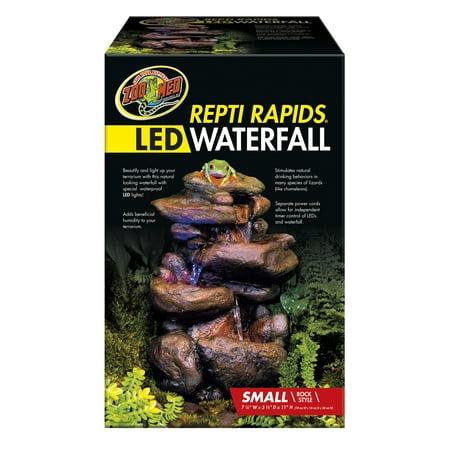 UPC: 0097612910216 | Zoo Med Repti Rapids LED Rock Waterfall (Small)