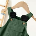 thumbnail image 5 of Byoo Infant Boys Corduroy Overalls Solid Color Pocket Baby Soft Jumpsuit Trousers Children Casual Cozy Romper Pants, 5 of 7