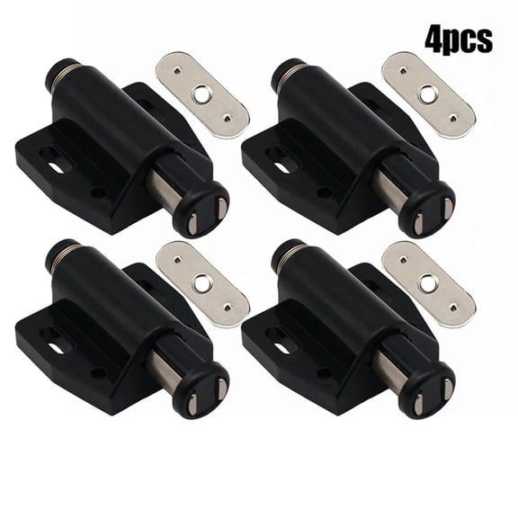 TALENO Single Magnetic Pressure Push To Open Touch Latch 4 Piece Pack