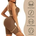 thumbnail image 4 of Pop Closets Shapewear for Women Tummy Control Full Bust Body Shaper Bodysuit Butt Lifter Thigh Slimmer for Wedding Parrty, 4 of 7