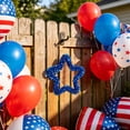 thumbnail image 5 of SLYNSHome 4th of July Patriotic Star Ornaments for Tree Hanging Glitter Tinsel Metallic Twist American Flag Stars Blue 250th Anniversary Independence Day Decor, 5 of 6