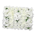 thumbnail image 1 of Panel de flores de rosas Panel de flores artificiales Fondo decorativo de rosas para boda Blanco, 1 of 9