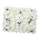 thumbnail image 1 of Panel de flores de rosas Panel de flores artificiales Fondo decorativo de rosas para boda Blanco, 1 of 9