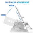 thumbnail image 3 of Book Stand For Reading Book Holder Adjustable Book Reading Stand Textbook Stand Cookbook Stand Laptop Stand Book Accessories, 3 of 8