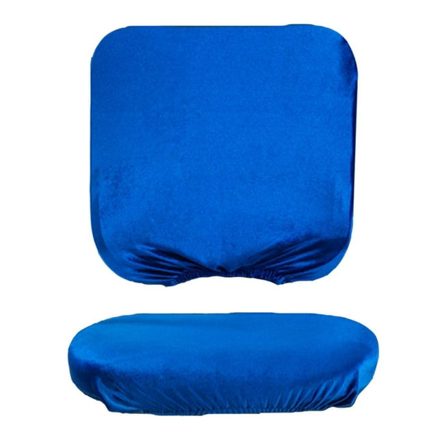 GROWTH TANK Removable Stretchable Slipcover Office Computer Chair Covers Deep Blue