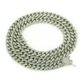 thumbnail image 3 of Miami Cuban Chain for Men 12mm Hip Hop Curb Link Necklace Bracelet Anklet 7-30", 3 of 9