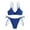 Light Blue, variant on Efsteb Bikini Sets for Women Two Piece Swim Suit Bathing Suits Bandage Bikini Sets Solid Color Fashion Swimwear (Black,XL)