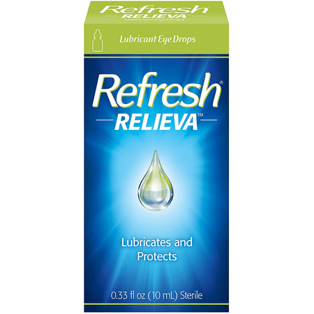 Refresh Relieva Lubricant Eye Drops, 0.33 Fl Oz Sterile