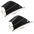 thumbnail image 2 of Motorcycle Aerodynamic Winglets ABS Wing Spoiler Universal Modification Accessory, 2 of 4