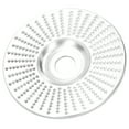 thumbnail image 1 of Shaping Disc, Durable Quick Angle Grinder Wheel, Silver 1Pcs 3.9inch for Polishing Wood, 1 of 8
