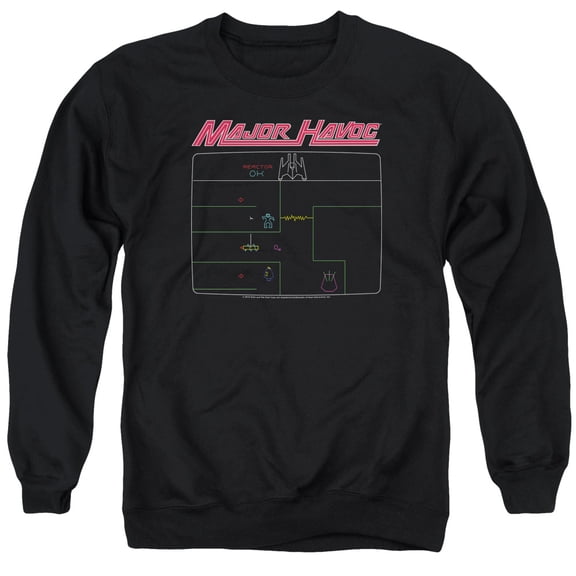Atari - Major Havoc Screen - Crewneck Sweatshirt - Large