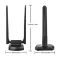 thumbnail image 4 of Adaptador Wi-Fi Usb Adaptador de red inalámbrico USB 3,0 de 5400Mbps, antenas de alta ganancia de 6dBi para Win 11/10, 4 of 8