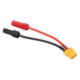 thumbnail image 4 of XT60 Female Adapter Cable, Super Soft Silicone XT60 Female To XT150 Adapter Cable Corrosion Resistance  for Airplane Models for Ship Models, 4 of 8