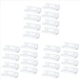 thumbnail image 1 of Paquete de 24 Estantes de Pared para Transparente, Soporte para Discos de AcríLico, Estante para, 1 of 4