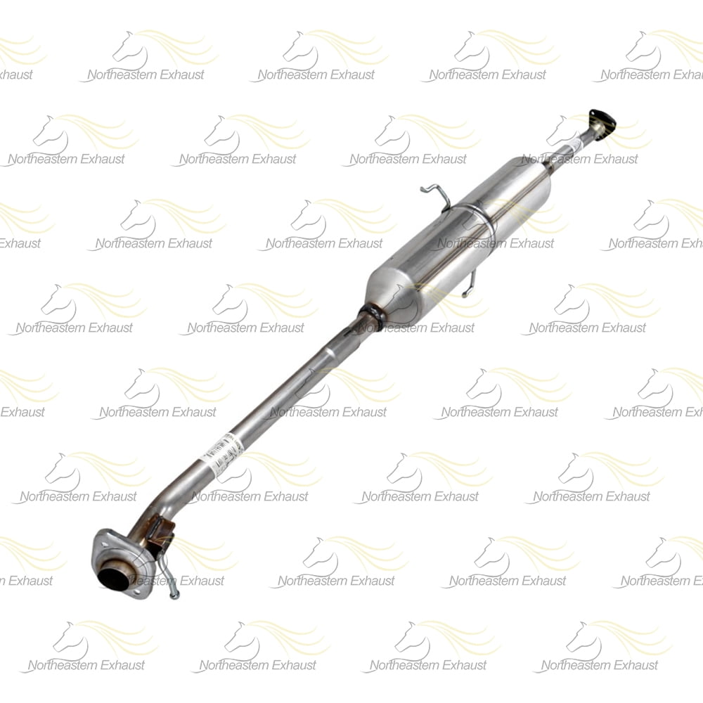 Northeastern Exhaust Resonator Pipe with Hanger Fits 2002-2004 Honda CR-V 2.4L - Direct Fit | Stainless Steel