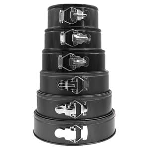 

Livesture Non-stick lock bottom cake mold Black 11cm