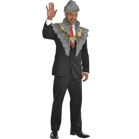 Suit Yourself Coming to America Prince Akeem Costume Accessory Supplies for Adults, Include a Hat, Stole, and