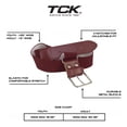 thumbnail image 2 of TCK Prosport Baseball Socks and Belt Combo Over the Knee (Maroon, Large), 2 of 2