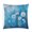 Pattern-1, variant on 16"x16" Cushion Covers White Blue Dandelion Flower Floral Modern Pillow Cover White Flower Flora Dandelion Cute Throw Pillows Gifts for Home Decor