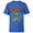 Royal, variant on Star Wars Boba Fett Wanted Distressed Mandalorian - Short Sleeve T-Shirt for Kids -Customized-Yellow