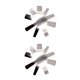 thumbnail image 1 of Soidarity Pro 9 tamaños Easy French Cut V Line Consejos en forma de almendra Manicure Edge Trimmer Acrílico Rosa Blanco French Nails Type2 NO2 Soidarity CBP158028, 1 of 6