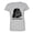 Heather Grey, variant on ™ Womens Cool Darth Vader Whos Your Daddy Embossed HQ Tee