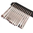 thumbnail image 4 of Tignapoo MAANGE 13-Piece Rose Gold Eye Makeup Brush Set with Black Handles for Professional Beauty Application, 4 of 6