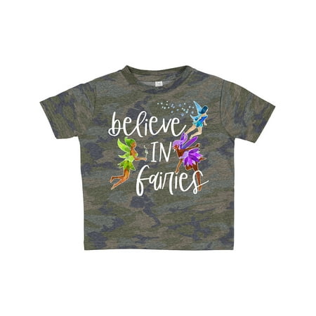 

Inktastic Believe in Fairies Gift Toddler Boy or Toddler Girl T-Shirt