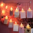 thumbnail image 7 of Kmdttou Solar Lights Outdoor LED Photo Star Clip Light String Room Background Wall Decoration Light Photo Clip Color Light String Gift, 7 of 7