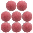 thumbnail image 2 of EeaseCA 12 Pcs 36mm Stylish Table Soccer Footballs Game Scrub Replacement Official Tabletop Game Football Balls (Red), 2 of 7