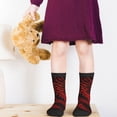 thumbnail image 5 of Honeii Red Dragon On Black Print Children's Colorful Socks,Unisex Kids and Toddlers' Cushioned Sock,Kids Athletic Crew Socks,for Everyday Wear and Sports, 5 of 5