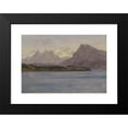 thumbnail image 2 of Albert Bierstadt 18x14 Black Modern Framed Museum Art Print Titled - Alaskan Coast Range (ca. 1889), 2 of 5