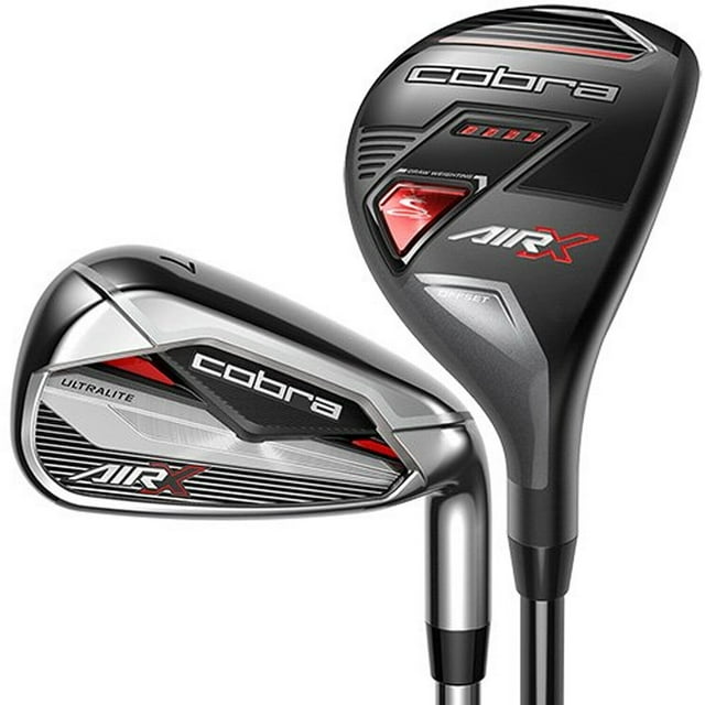NEW 2022 Cobra Air X 5H,6H 7-PW+GW Combo Set Graphite Ultralite 45 Senior Flex