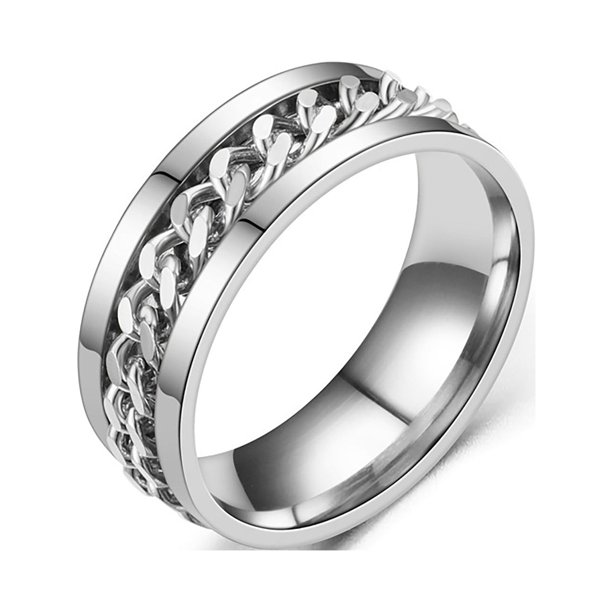 LASHALL GIFT Titanium Steel Bottle Opener Ring, Beer Bottle Opener