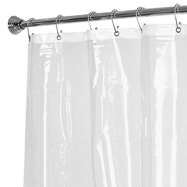 72 Inch X 84 Shower Curtain Liner, Titan Waterproof Fabric Shower Curtain Liner