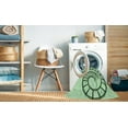 thumbnail image 2 of Ahgly Company Machine Washable Indoor Rectangle Transitional Mint Green Area Rugs, 2' x 4', 2 of 7