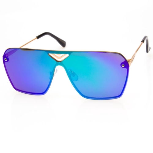 retro shield sunglasses