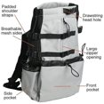 thumbnail image 2 of Mochila para perros, mochila con forro impermeable, pequeña bolsa de viaje para senderismo, caminatas, ciclismo, 2 of 5