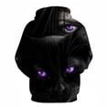 thumbnail image 2 of Men's Athletic 3D Animal Eye of God Printed Hoodies Sweatshirts for Christmas Halloween, 2 of 3