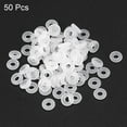 thumbnail image 2 of 50Pcs White 9mm x 1.5mm Heat Resistance NBR Rubber O Ring Sealing Ring, 2 of 2