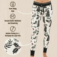 thumbnail image 6 of Silent Night LazyOne Women's Leggings and Tees, Pajama Separates, Cozy Loungewear for Women, Reindeer, Christmas (X-Small), 6 of 7