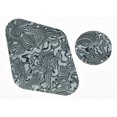 thumbnail image 1 of GFDYREE Zebra Stripe LP Rear Control Plate Switch Plate Cavity Cover For Epiphone Les Paul, 1 of 2