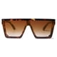 thumbnail image 4 of Gafas de Sol SOJOS Cuadradas Grandes para Mujer SJ2117 con Armazón Carey, 4 of 6