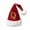 Q, variant on Luoshdecor 7.2in Monogram Christmas Santa Hats Tree Hanging, Red Velvet Hat with Gold Embroidered Letter Hats Letter Xmas Tree Decorations for Family Holiday Decor(A)